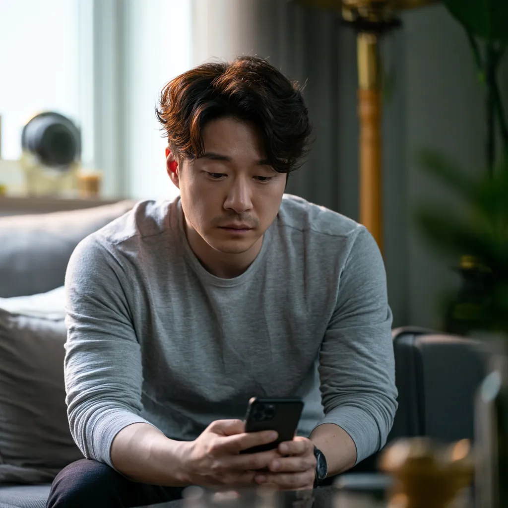 마운자로 효능 뉴스와 오남용 주의 마운자로 효능 관련 건강 뉴스를 확인하며 전문의약품 오남용을 경계하는 모습